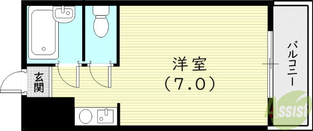 兵庫県尼崎市武庫町３ 武庫之荘駅 ワンルーム マンション 賃貸物件詳細
