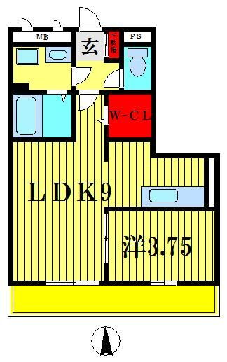 埼玉県草加市青柳６ 獨協大学前駅 1LDK アパート 賃貸物件詳細