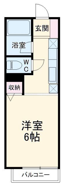 千葉県千葉市稲毛区六方町 四街道駅 1K アパート 賃貸物件詳細