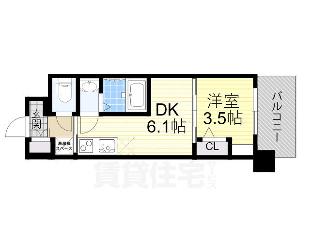 大阪府大阪市浪速区敷津東１ 大国町駅 1DK マンション 賃貸物件詳細