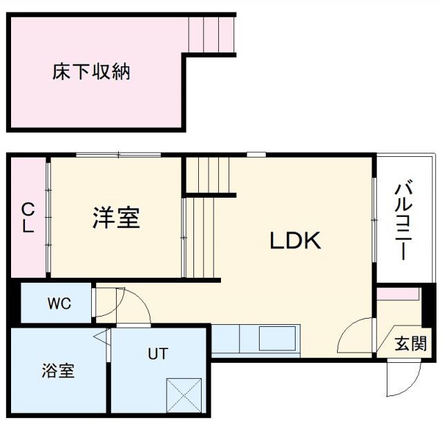 愛知県名古屋市瑞穂区河岸１ 呼続駅 1LDK アパート 賃貸物件詳細