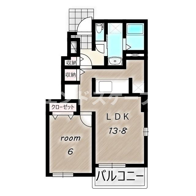 Ｔｉｎｙ　ｈｏｍｅ　ＩＶ 1階 1LDK 賃貸物件詳細