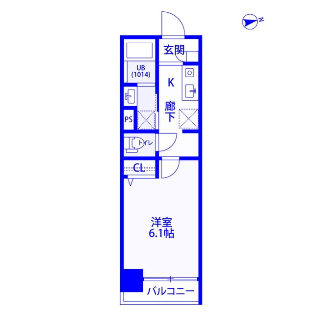 神奈川県横浜市青葉区青葉台２ 青葉台駅 1K アパート 賃貸物件詳細
