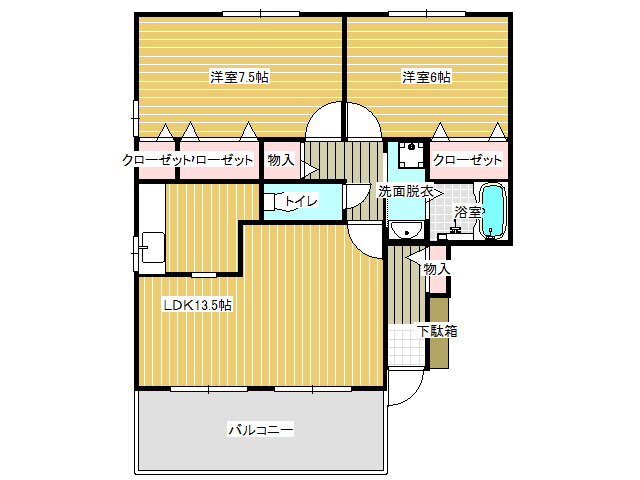 兵庫県神戸市西区二ツ屋１ 明石駅 2LDK アパート 賃貸物件詳細