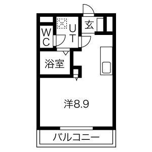 岐阜県岐阜市早田大通１ 名鉄岐阜駅 1K マンション 賃貸物件詳細
