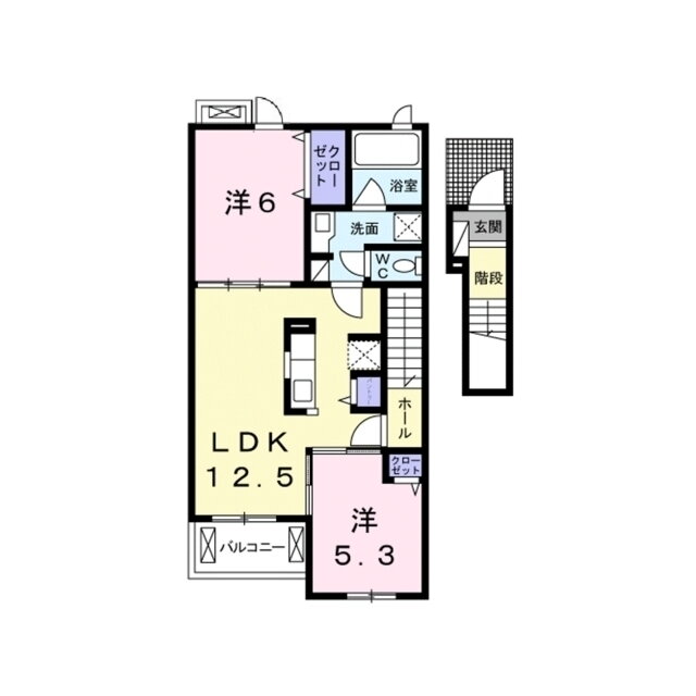 茨城県つくば市島名 万博記念公園駅 2LDK アパート 賃貸物件詳細