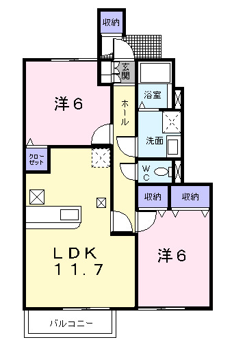 北海道旭川市東光八条２ 旭川駅 2LDK アパート 賃貸物件詳細