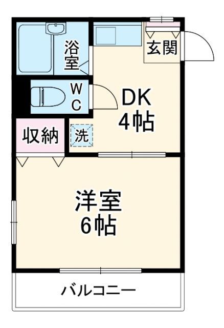 千葉県市川市市川４ 国府台駅 1DK マンション 賃貸物件詳細