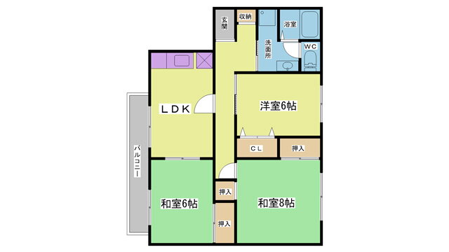 兵庫県神戸市西区池上２ 伊川谷駅 3LDK アパート 賃貸物件詳細