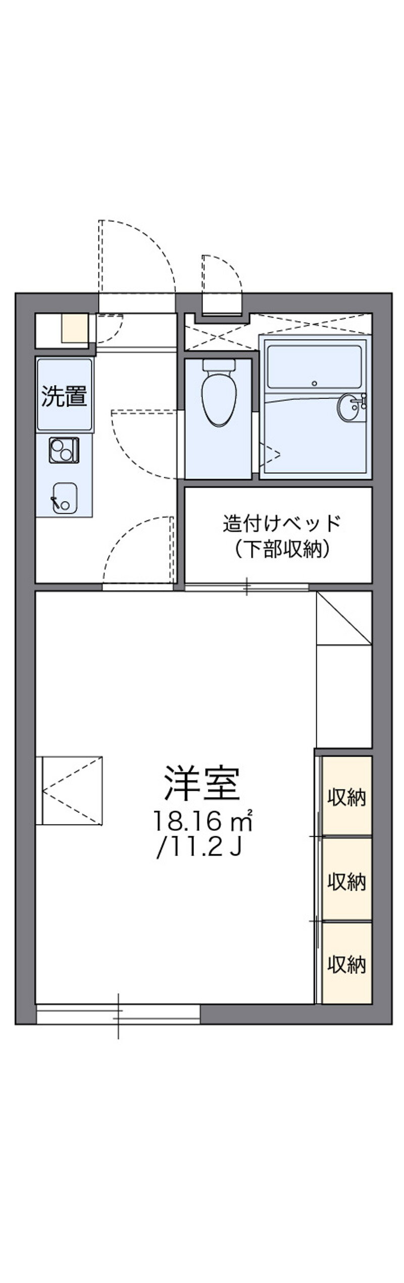 佐賀県武雄市武雄町大字昭和 武雄温泉駅 1K アパート 賃貸物件詳細