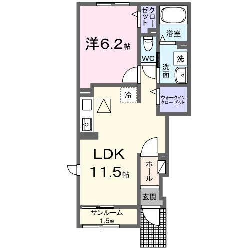 ジックス大島　Ａ 1階 1LDK 賃貸物件詳細