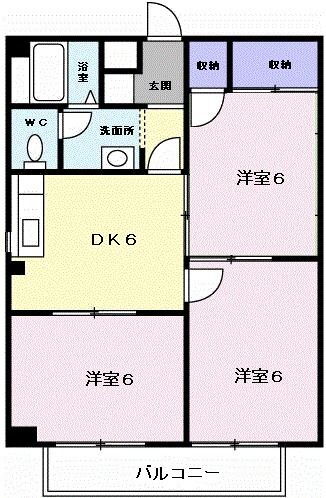 千葉県千葉市若葉区桜木６ 都賀駅 3DK アパート 賃貸物件詳細