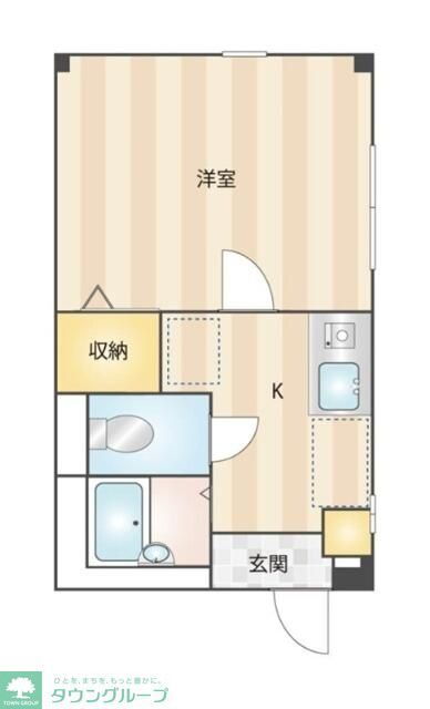 東京都大田区田園調布１ 田園調布駅 1K マンション 賃貸物件詳細
