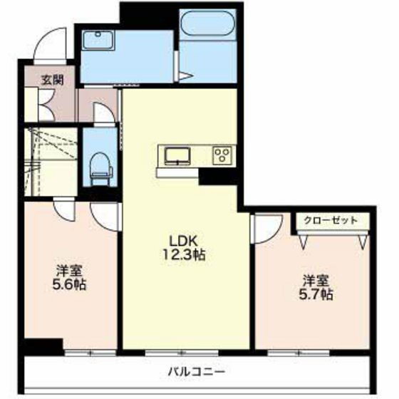 富山県富山市西公文名 大泉駅 2LDK マンション 賃貸物件詳細