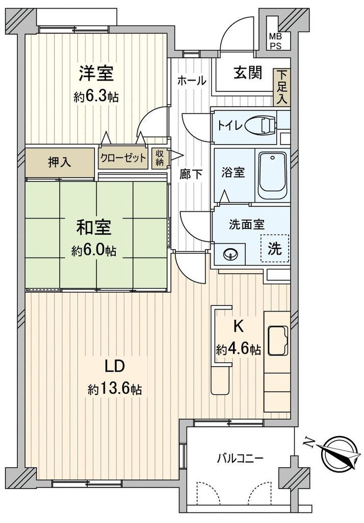 千葉県千葉市美浜区打瀬２ 海浜幕張駅 2LDK マンション 賃貸物件詳細