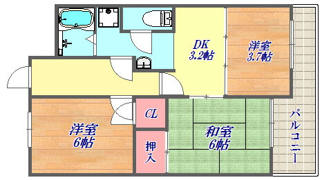 兵庫県神戸市兵庫区駅前通４ 兵庫駅 3K マンション 賃貸物件詳細
