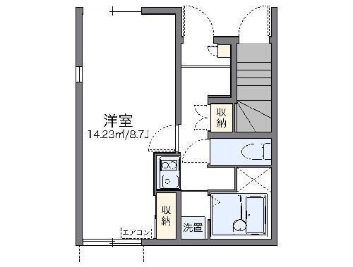 神奈川県鎌倉市岩瀬１ 大船駅 1K アパート 賃貸物件詳細