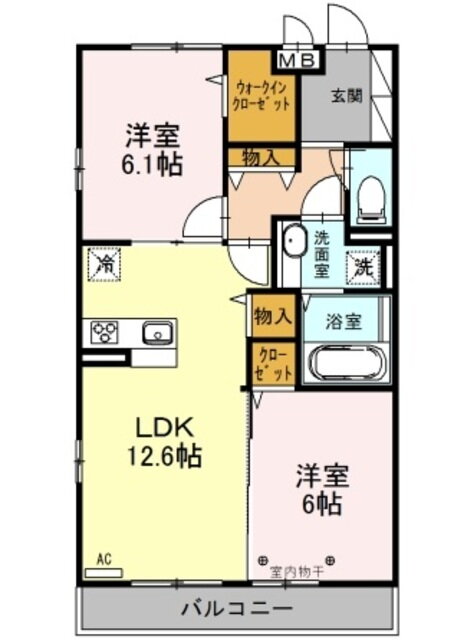埼玉県川越市仙波町１ 本川越駅 2LDK アパート 賃貸物件詳細