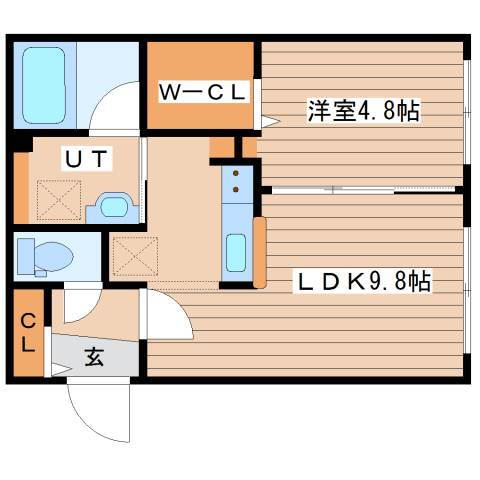 北海道札幌市西区発寒一条３ 発寒南駅 1LDK マンション 賃貸物件詳細