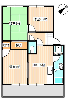 山口県下関市彦島田の首町２ 3DK アパート 賃貸物件詳細