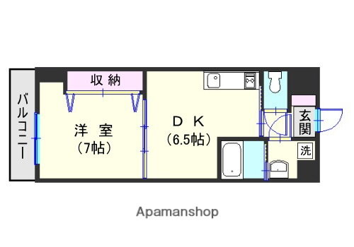 リードインアイエスヒラノ 7階 1DK 賃貸物件詳細