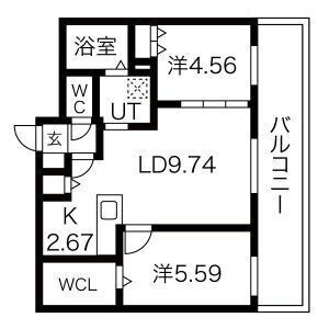 北海道札幌市北区北二十条西４ 北１８条駅 2LDK マンション 賃貸物件詳細