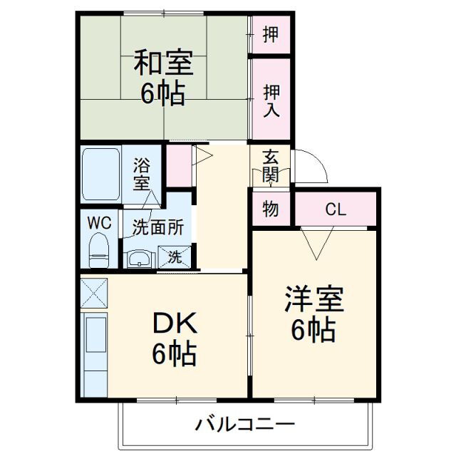 千葉県市川市北国分４ 北国分駅 2DK アパート 賃貸物件詳細