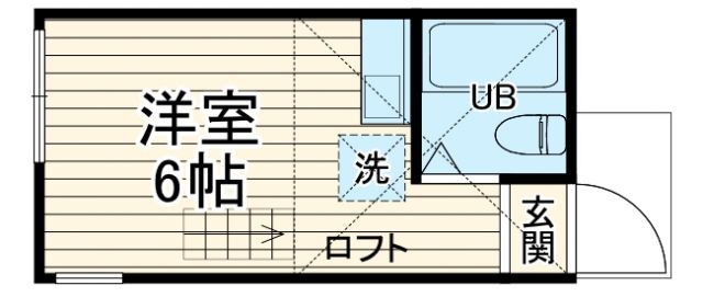神奈川県横浜市港北区篠原町 岸根公園駅 ワンルーム アパート 賃貸物件詳細