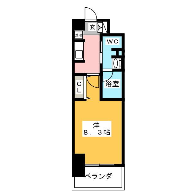 愛知県名古屋市中区正木１ 山王駅 1K マンション 賃貸物件詳細