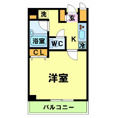 サンテミリオン芝公園 3階 1K 賃貸物件詳細