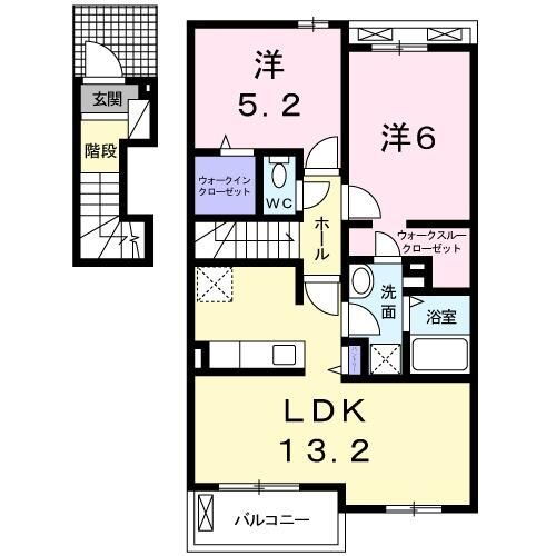 東京都足立区西新井４ 谷在家駅 2LDK アパート 賃貸物件詳細