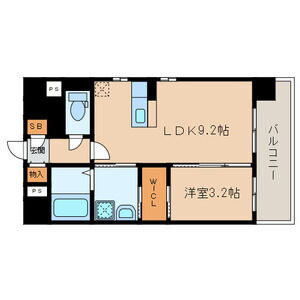 福岡県福岡市早良区祖原 西新駅 1LDK マンション 賃貸物件詳細