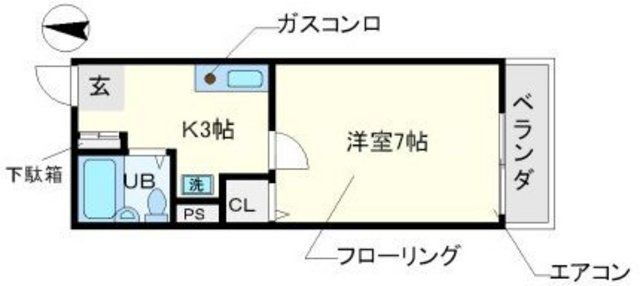 大阪府箕面市粟生間谷東５ 彩都西駅 1K アパート 賃貸物件詳細