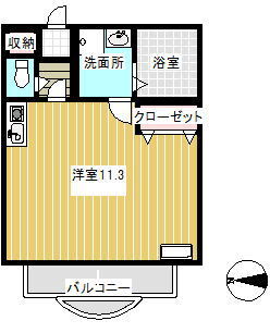 広島県福山市南松永町２ 松永駅 ワンルーム マンション 賃貸物件詳細