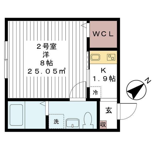 千葉県鎌ヶ谷市馬込沢 馬込沢駅 1K アパート 賃貸物件詳細