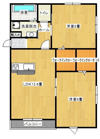 千葉県松戸市三ケ月 新松戸駅 2LDK アパート 賃貸物件詳細