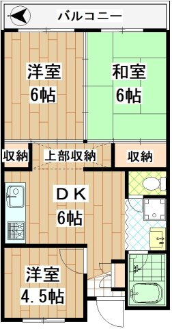 神奈川県川崎市中原区今井西町 武蔵小杉駅 3DK マンション 賃貸物件詳細