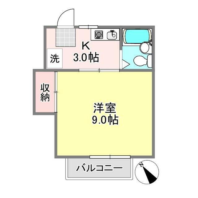埼玉県越谷市蒲生１ 新田駅 1K アパート 賃貸物件詳細