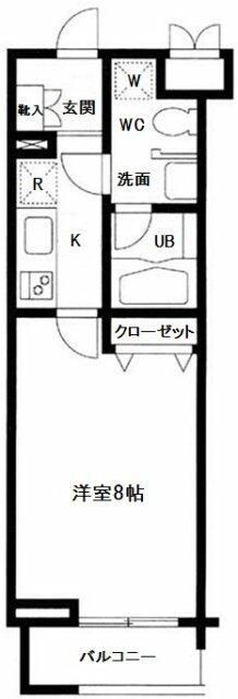東京都目黒区上目黒３ 中目黒駅 1K マンション 賃貸物件詳細
