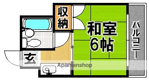 ＫＣアビコ 1階 1K 賃貸物件詳細