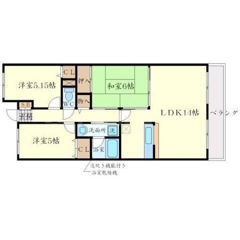 大阪府豊中市熊野町２ 桃山台駅 3LDK マンション 賃貸物件詳細
