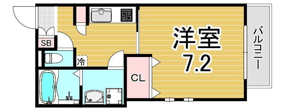 兵庫県神戸市長田区大塚町１ 長田駅 1K アパート 賃貸物件詳細