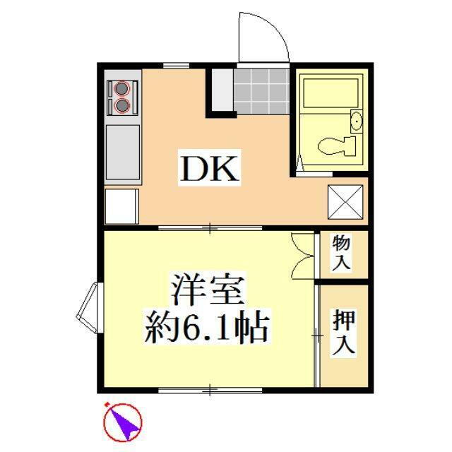 東京都町田市上小山田町 町田駅 1K アパート 賃貸物件詳細