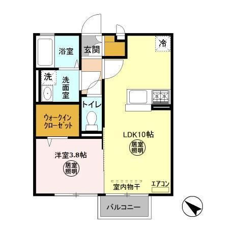茨城県神栖市平泉東１ 鹿島神宮駅 1LDK アパート 賃貸物件詳細