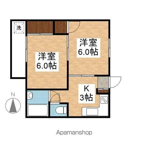 ラブリーマンション 1階 2K 賃貸物件詳細