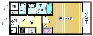 大阪府大阪市北区本庄東２ 天神橋筋六丁目駅 1K マンション 賃貸物件詳細