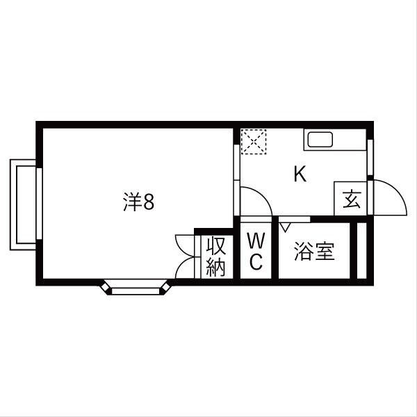 宮城県仙台市青葉区旭ケ丘４ 黒松駅 1K アパート 賃貸物件詳細