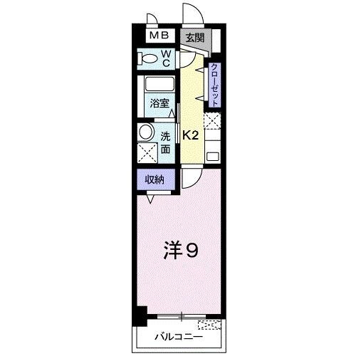 岡山県倉敷市阿知１ 倉敷駅 1K マンション 賃貸物件詳細