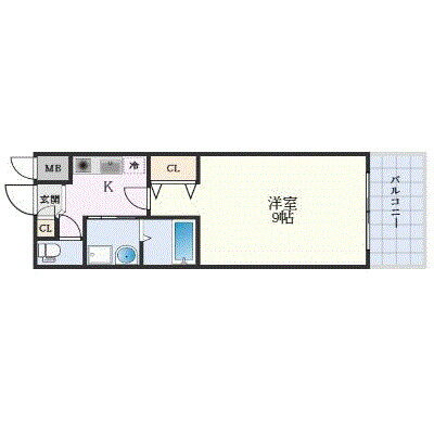 広島県広島市西区南観音町 福島町駅 1K マンション 賃貸物件詳細