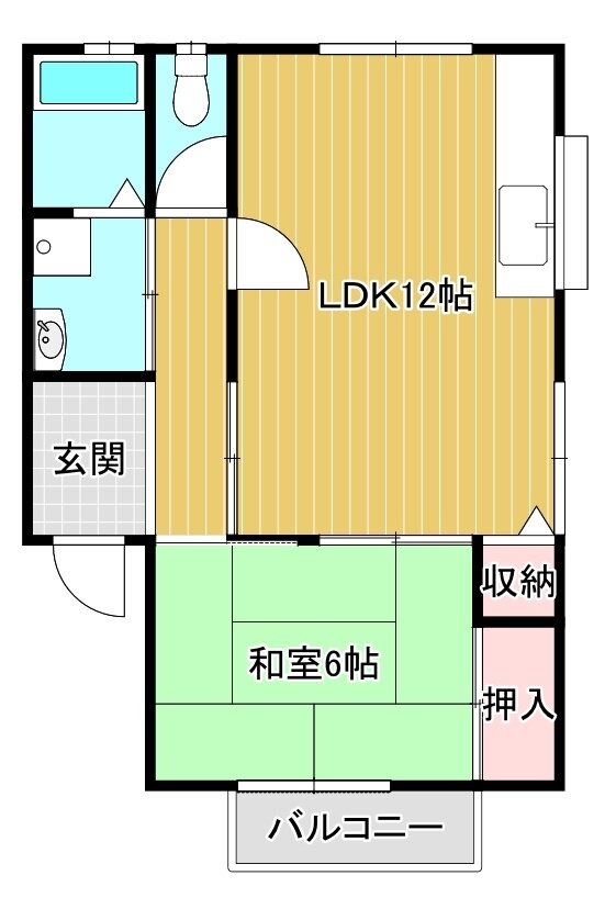 兵庫県姫路市山田町牧野 香呂駅 1LDK アパート 賃貸物件詳細